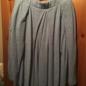 Heathered Blue Madison Skirt